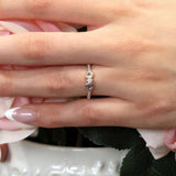 Double Heart Promise Ring