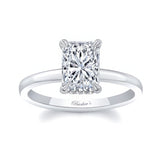 Lia Radiant Cut Lab Grown Diamond Engagement Ring