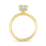 Lia Emerald Cut Engagement Ring