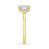 Lia Emerald Cut Engagement Ring