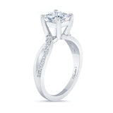 Princess Cut Moissanite Ring