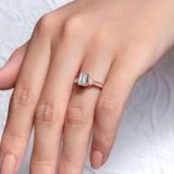 Emerald Cut Diamond Ring