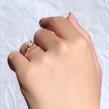 Emerald Cut Diamond Ring