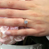 Emerald Cut Diamond Ring