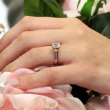 Emerald Cut Diamond Ring