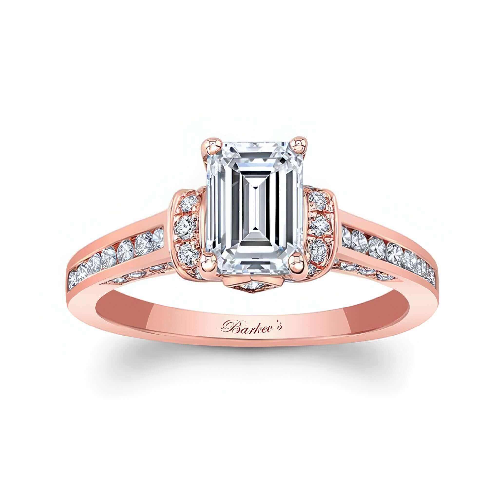 Emerald Cut Diamond Ring