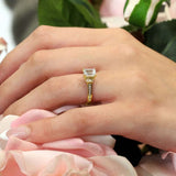 Emerald Cut Diamond Ring