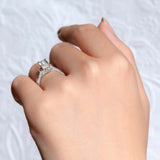 Emerald Cut Diamond Ring