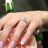 Emerald Cut Diamond Ring