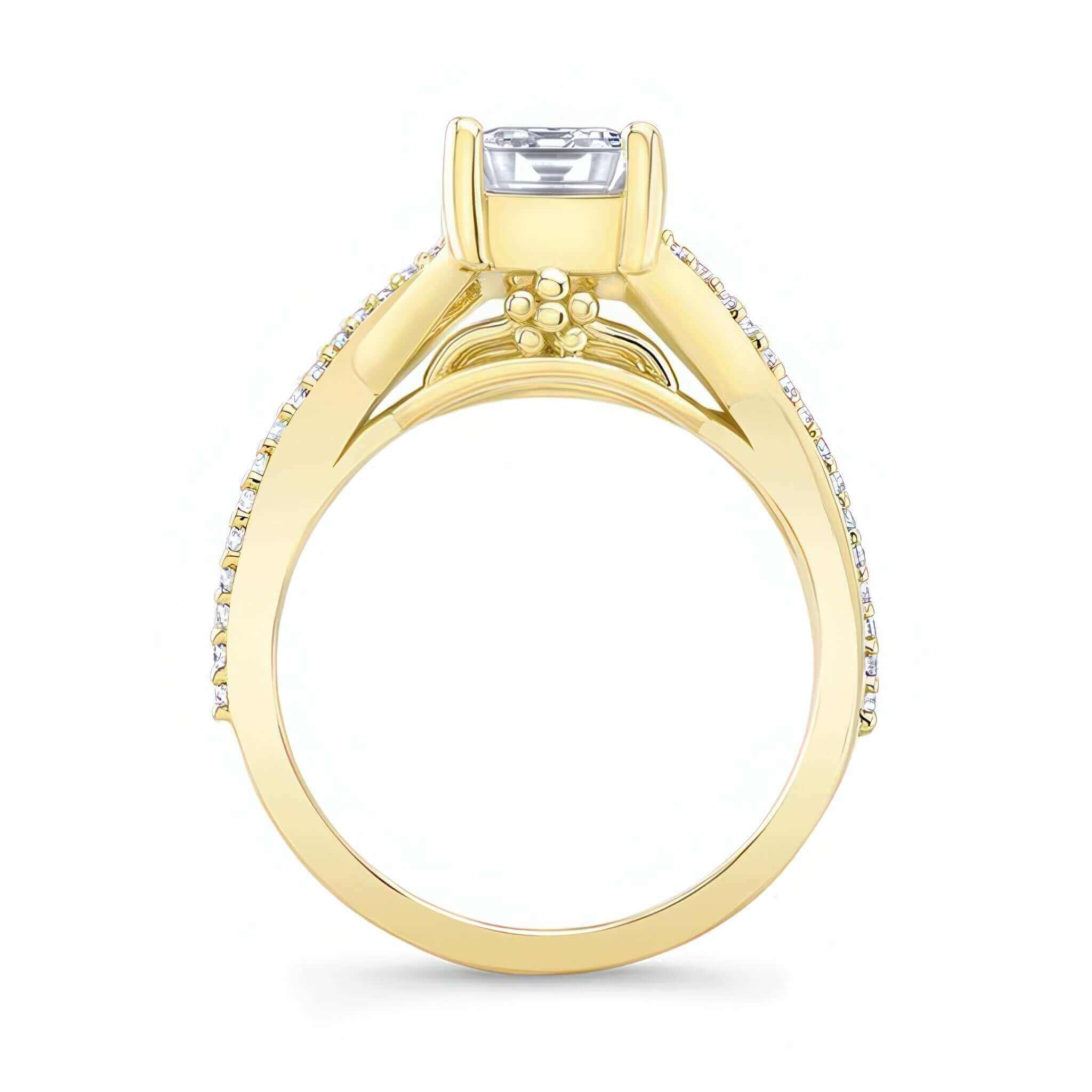 2 Carat Radiant Cut Diamond Ring