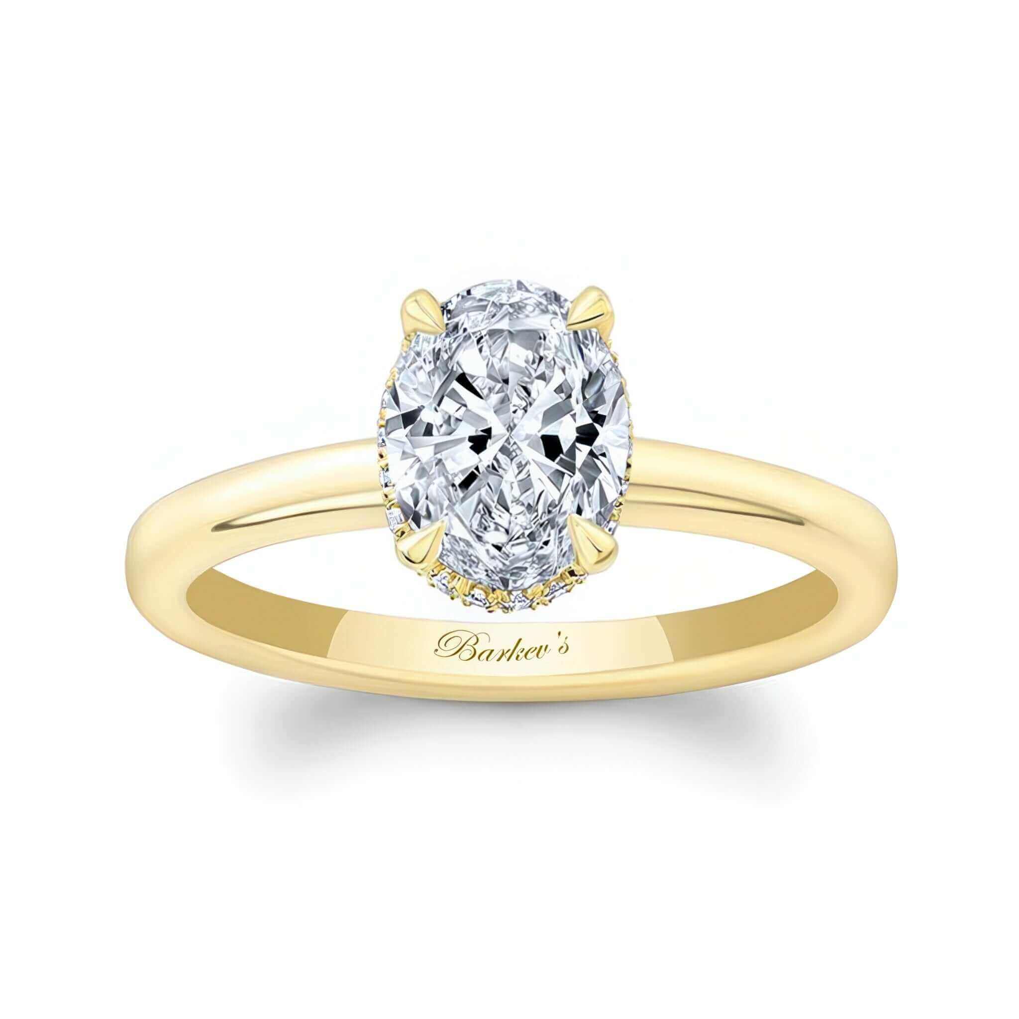 Oval Engagement Ring
