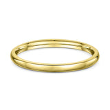 2mm Classic Rounded Polished Yellow Gold Band