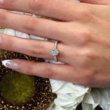 1.25 Carat Oval Diamond Ring
