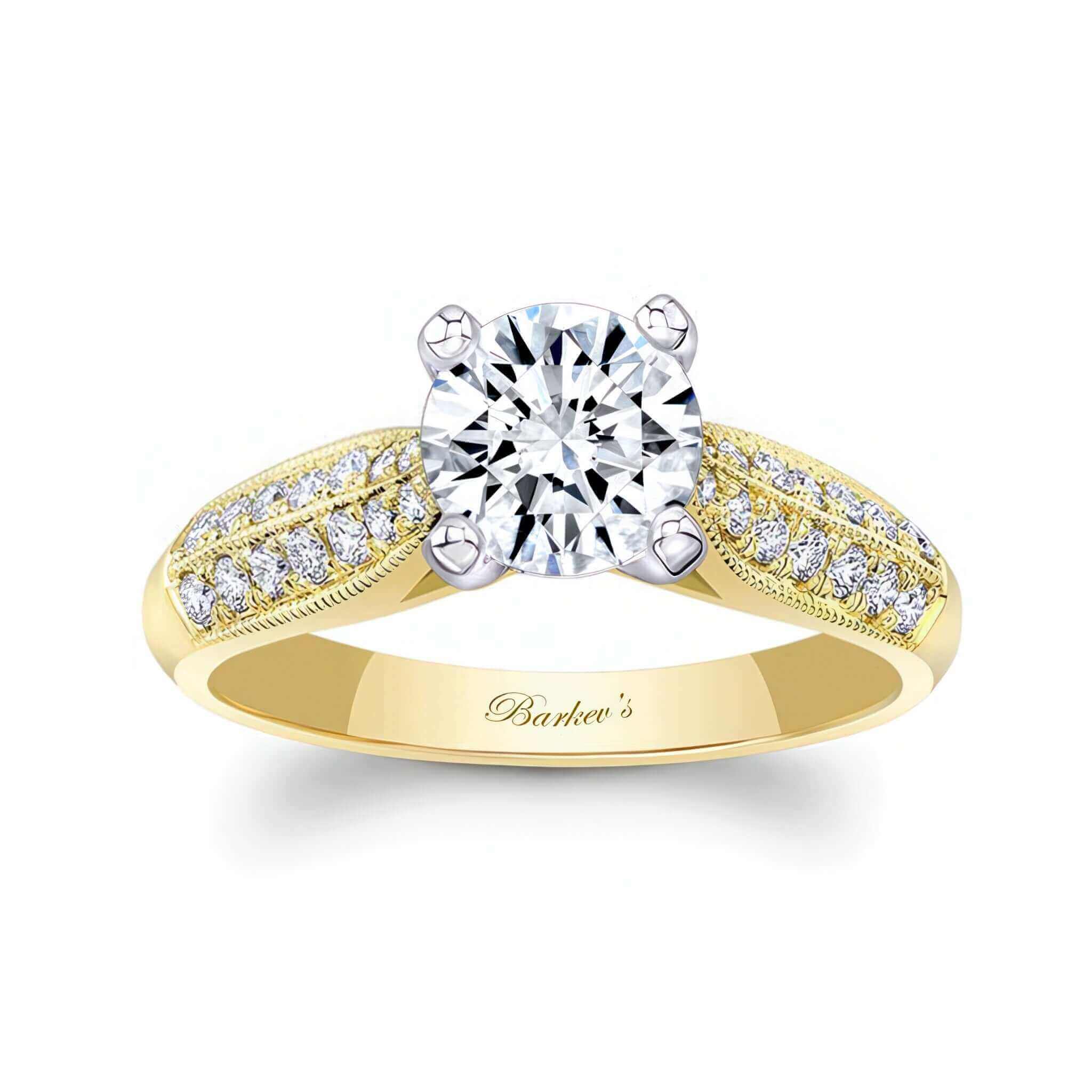 2 Row Diamond Ring