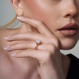One Carat Oval Diamond Ring