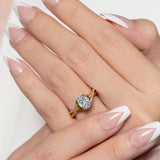 One Carat Oval Diamond Ring
