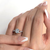 One Carat Oval Diamond Ring
