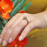 One Carat Moissanite Bridal Set