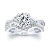 One Carat Moissanite Bridal Set
