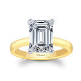 Lori Emerald Cut Solitaire Engagement Ring