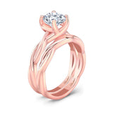 Twist Solitaire Bridal Set