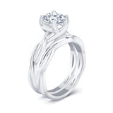 Twist Solitaire Bridal Set