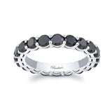 3 Carat Black Diamond Eternity Band