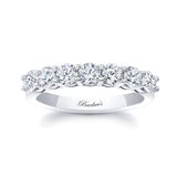 1.05 Carat Half Eternity Band