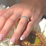 1.05 Carat Half Eternity Band