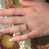 1.4 Carat Half Eternity Band