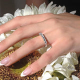 1.4 Carat Half Eternity Band