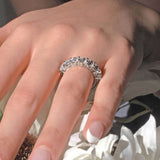 2.1 Carat Half Eternity Band