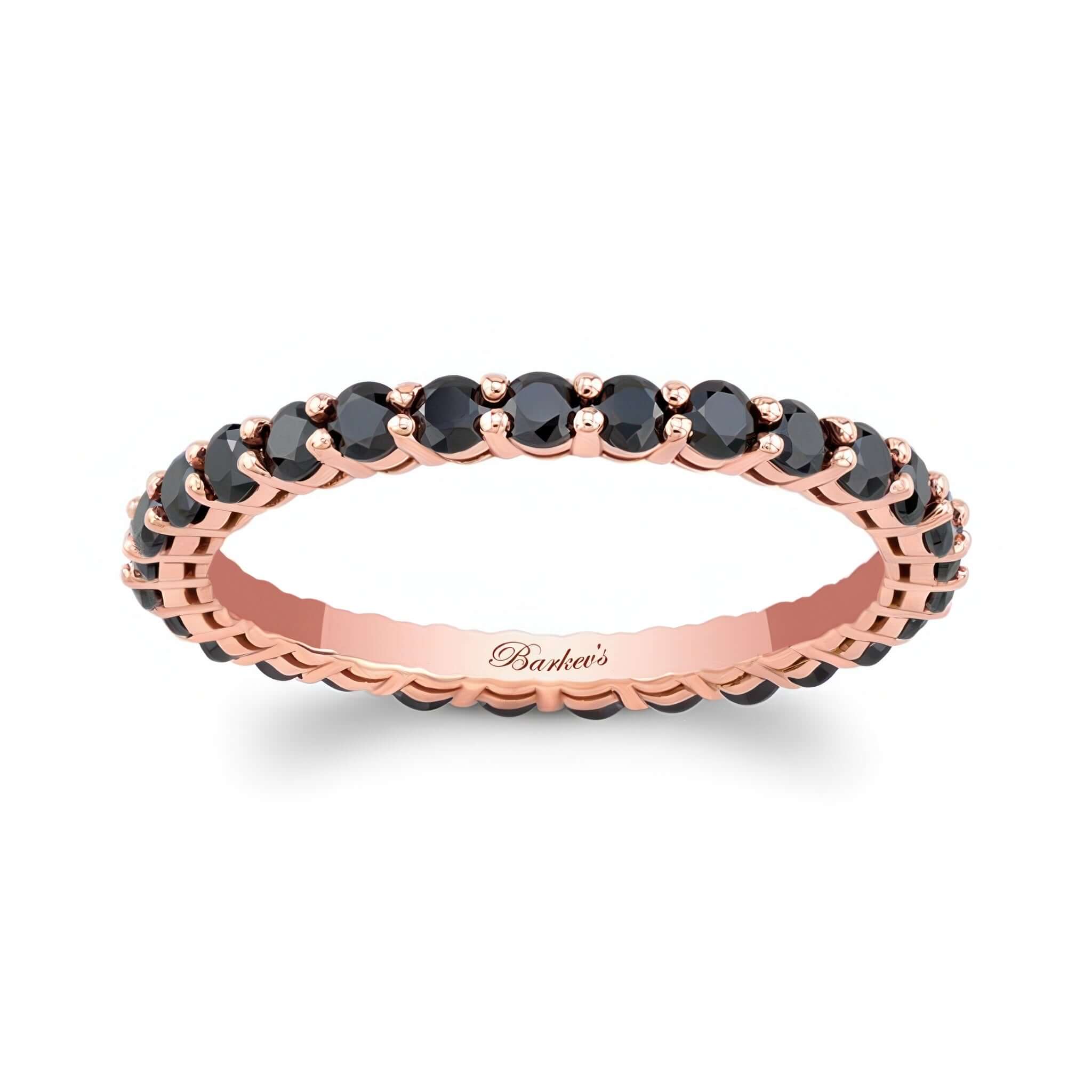 1 Carat Black Diamond Eternity Band