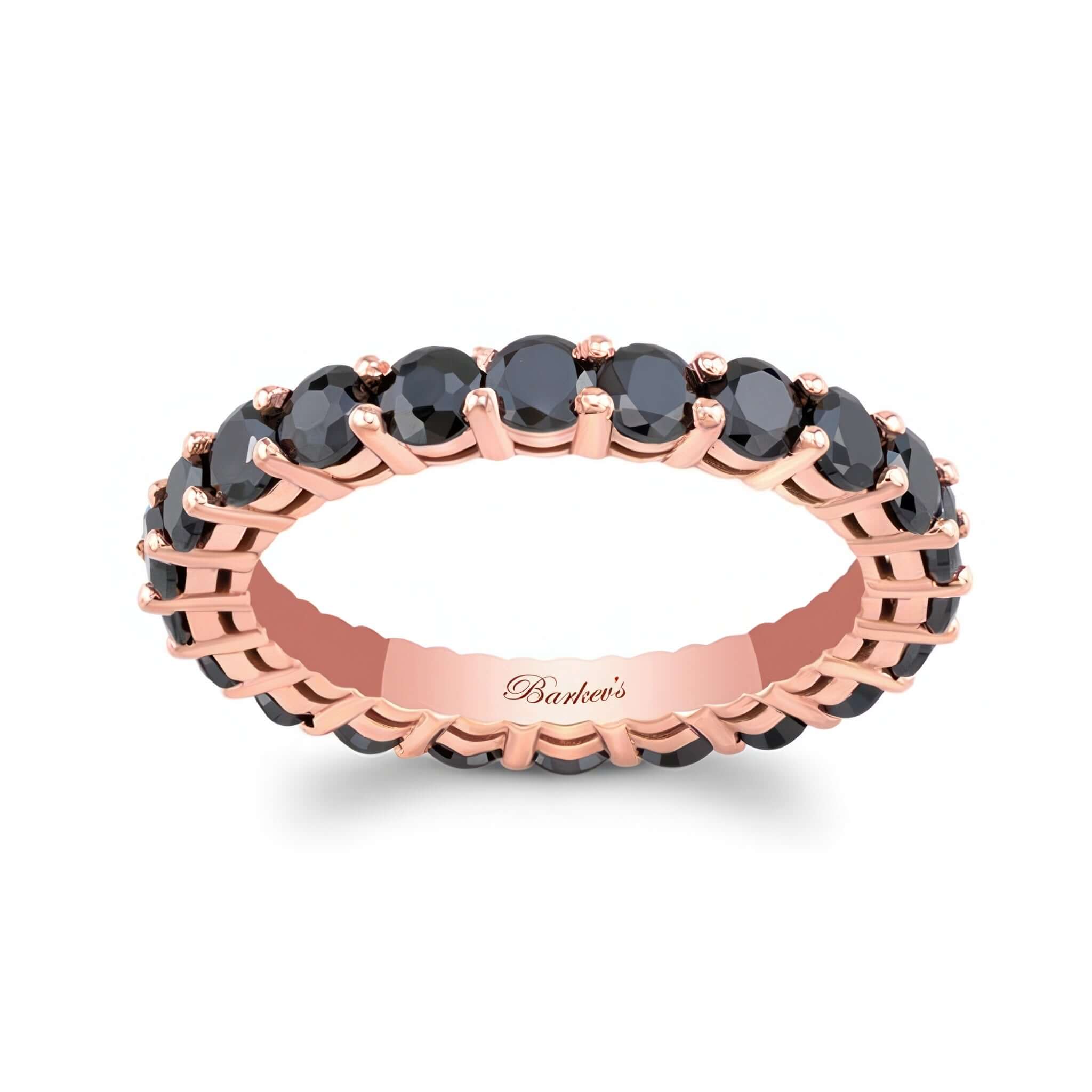 2 Carat Black Diamond Eternity Band