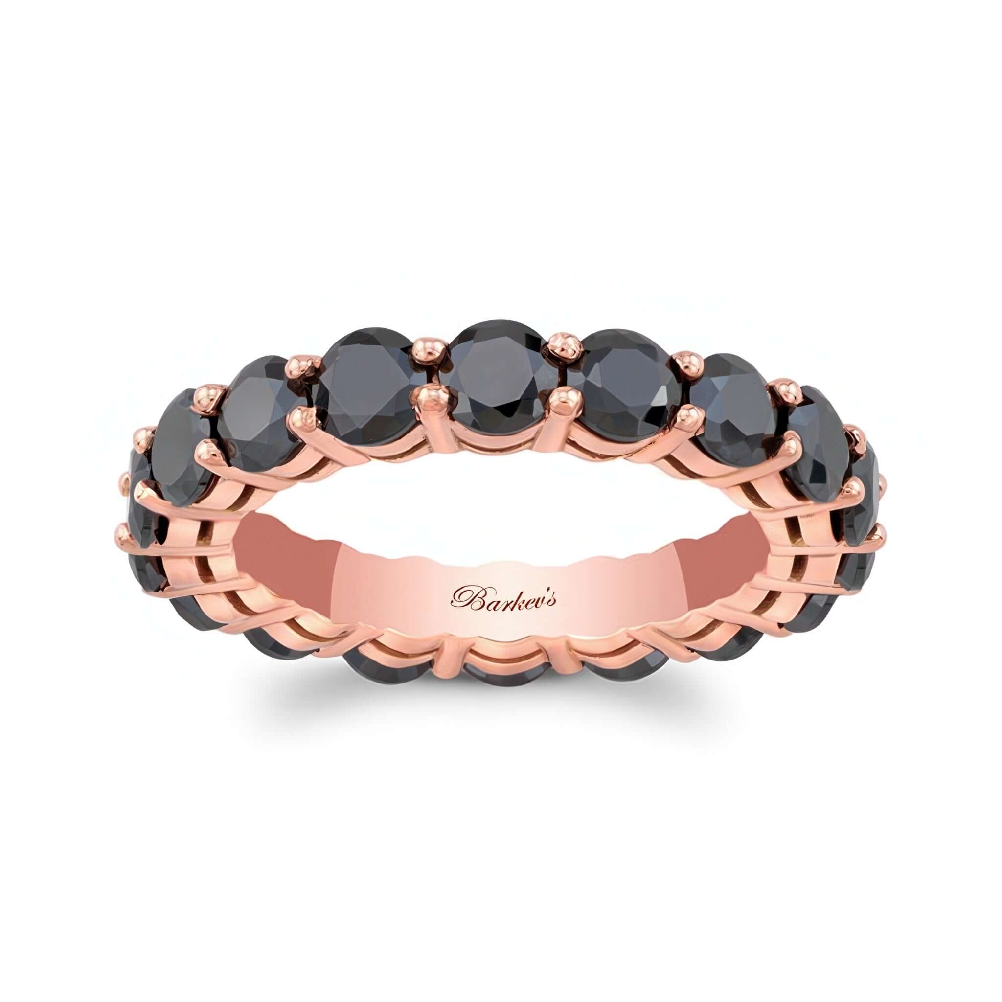 4 Carat Black Diamond Eternity Band