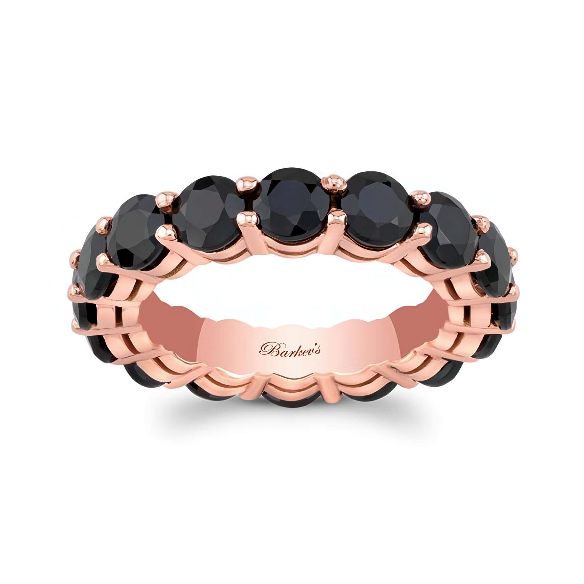 5 Carat Black Diamond Eternity Band