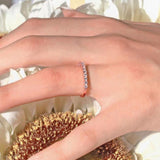 0.44 Carat Half Eternity Band