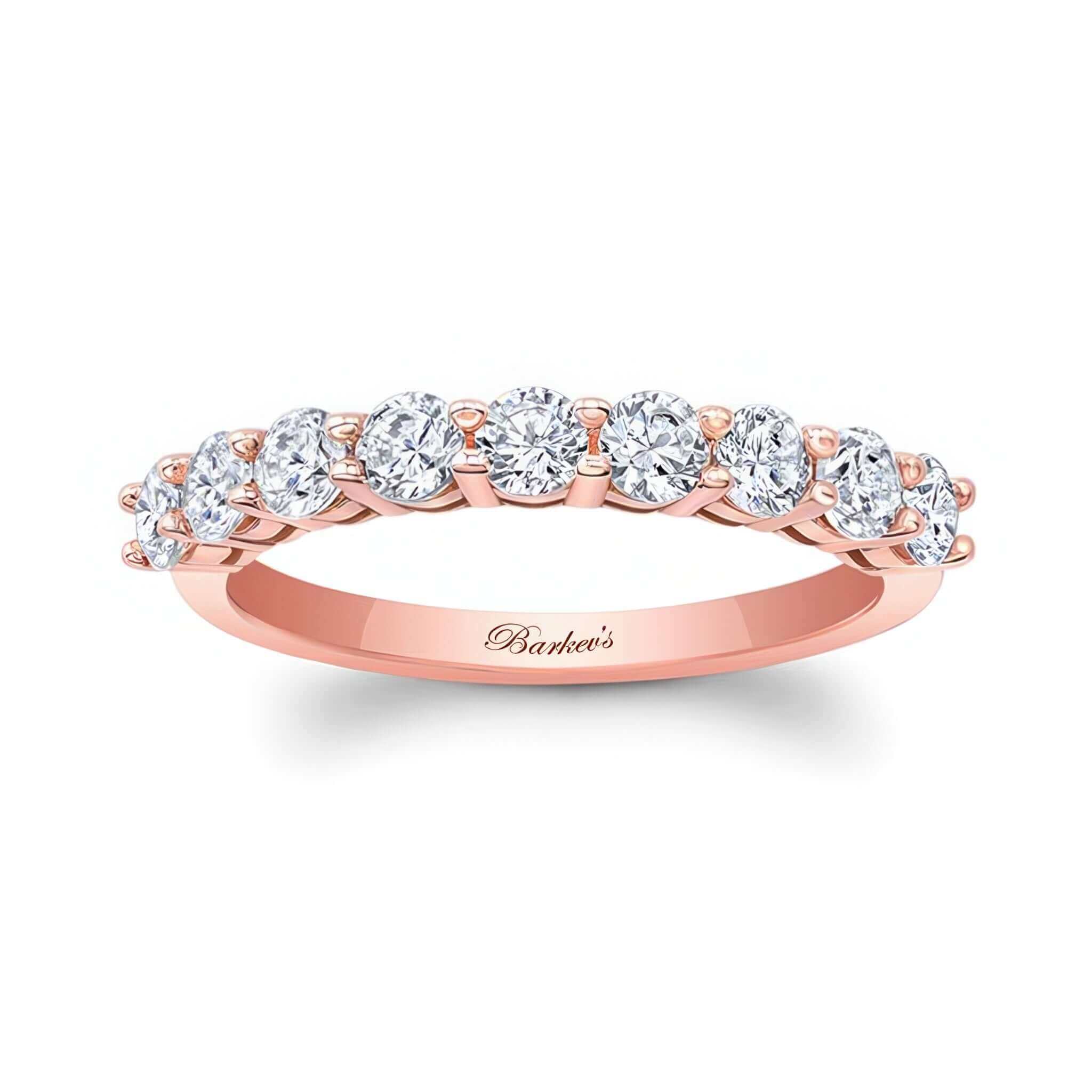 0.90 Carat Half Eternity Band