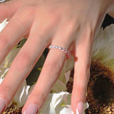 0.90 Carat Half Eternity Band