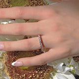 1.05 Carat Half Eternity Band