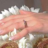 1.05 Carat Half Eternity Band