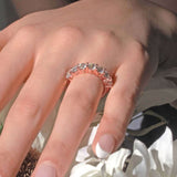 2.1 Carat Half Eternity Band