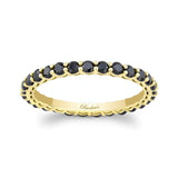 1 Carat Black Diamond Eternity Band