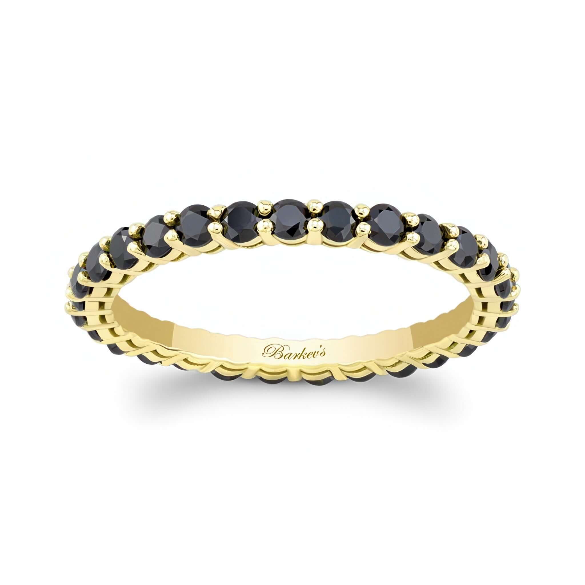 1 Carat Black Diamond Eternity Band