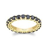2 Carat Black Diamond Eternity Band