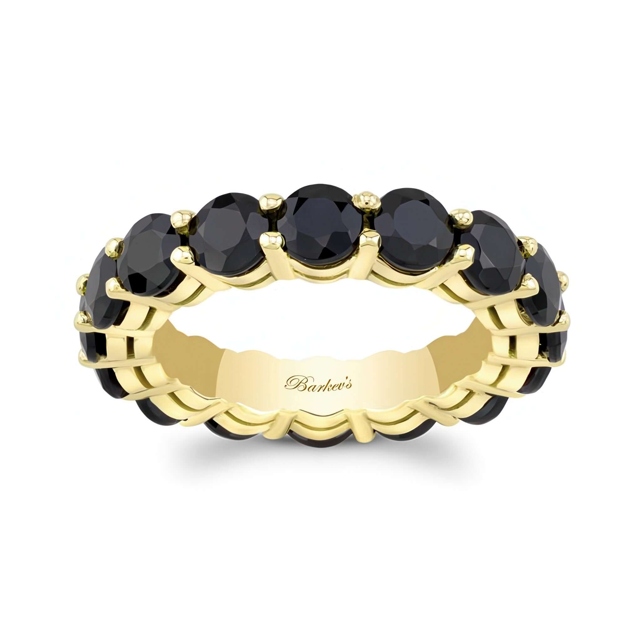5 Carat Black Diamond Eternity Band