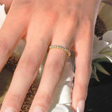 0.44 Carat Half Eternity Band