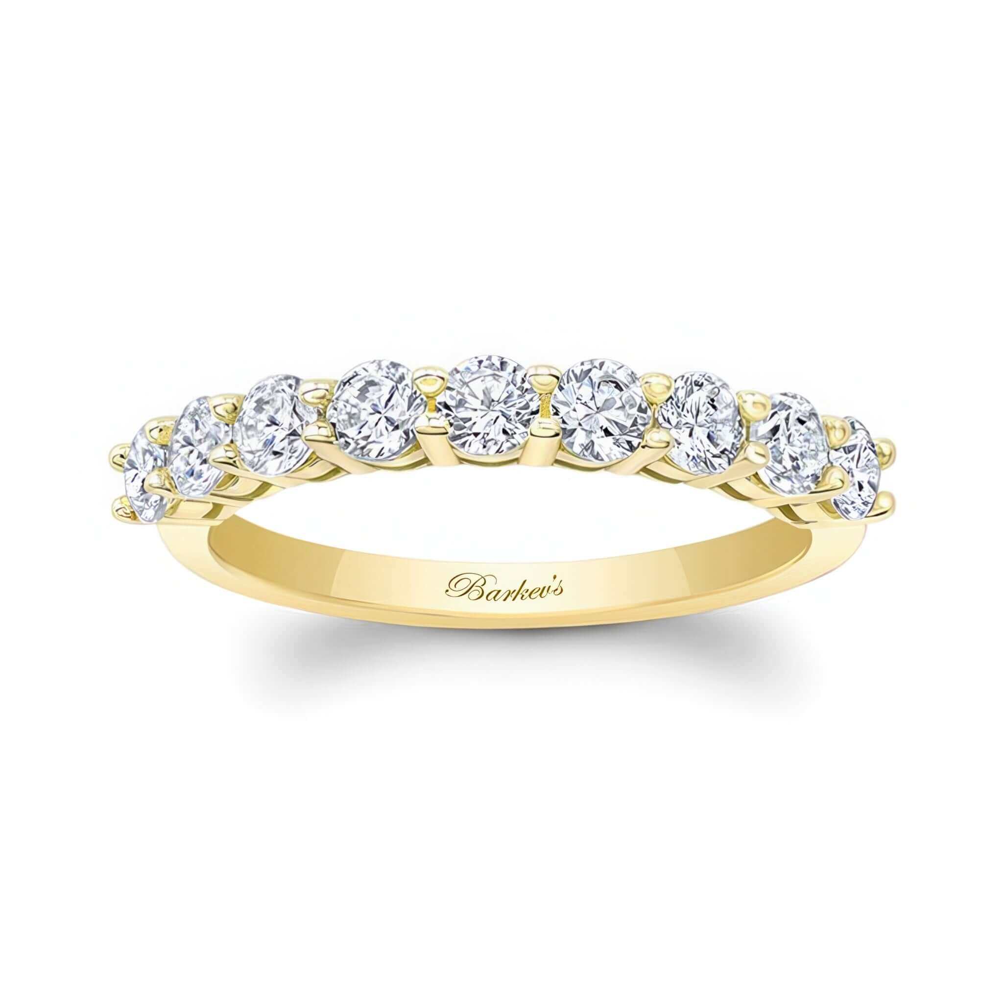 0.90 Carat Half Eternity Band