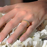 1.4 Carat Half Eternity Band