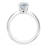 1 Carat Oval Solitaire Diamond Ring